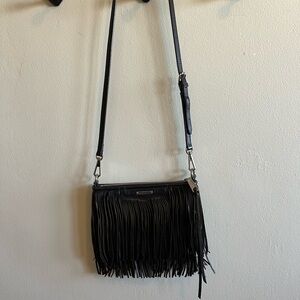 Rebecca Minkoff Fringe Leather Crossbody Handbag